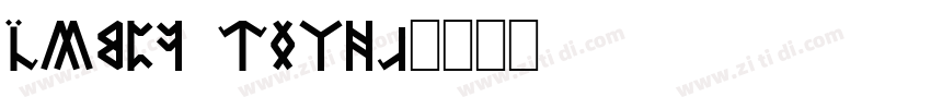 Comic Runes字体转换